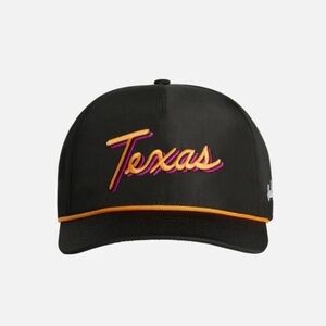 Bad Birdie Texas Adult State Rope Golf Hat Black SnapBack